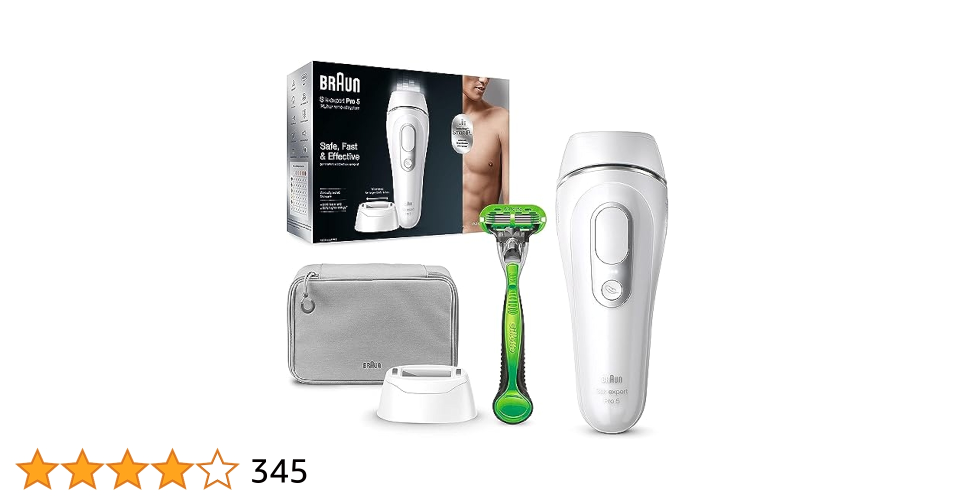 BRAUN Silk-expert Pro 5(おまけ付き) Silk-Expert Pro 5: Intense Pulsed Light Hair Removal Device