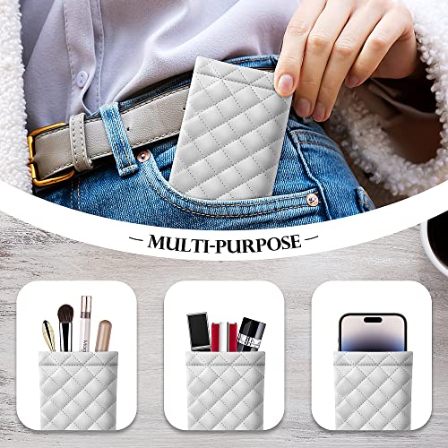 Comf-Pro Squeeze Top Sunglass Pouch - Portable Sunglass Organizer Pouch Bags Soft Pu Leather Glasses 2 Pack #TOP1