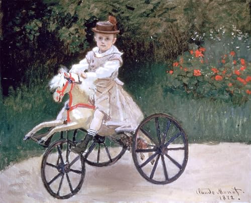 Poster Graffiti Claude Monet Peinture Murale 60x90cm pour Décoration Salon