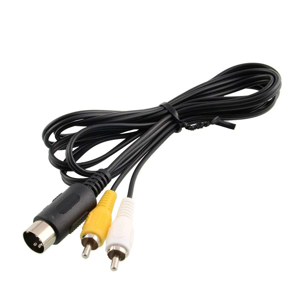 Cable de Vídeo AV RCA Audio Video Compatible para Genesis 1