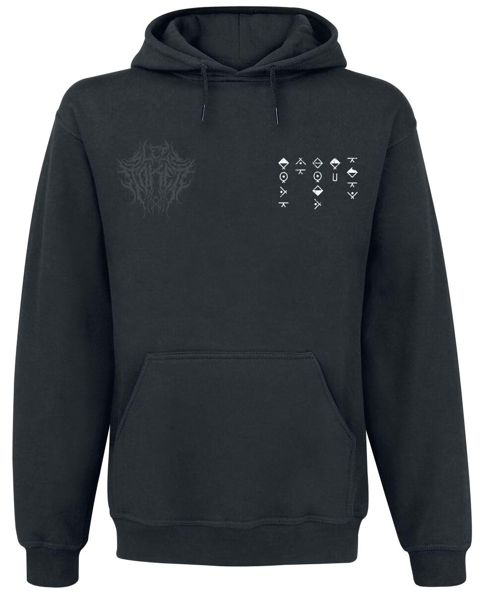 Sleep Token Reaper Homme Sweat-Shirt à Capuche Noir 50% Coton, 50% Polyester Regular/Coupe Standard