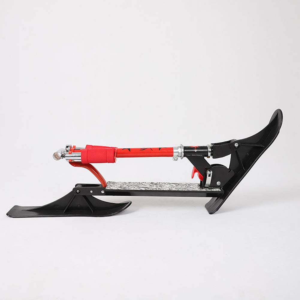 Kit Conversion 2 En 1 Pour Poussette/trottinette En Luge Des Neiges - Skis Amovibles - Pour Terrains Enneigés Ou Herbe