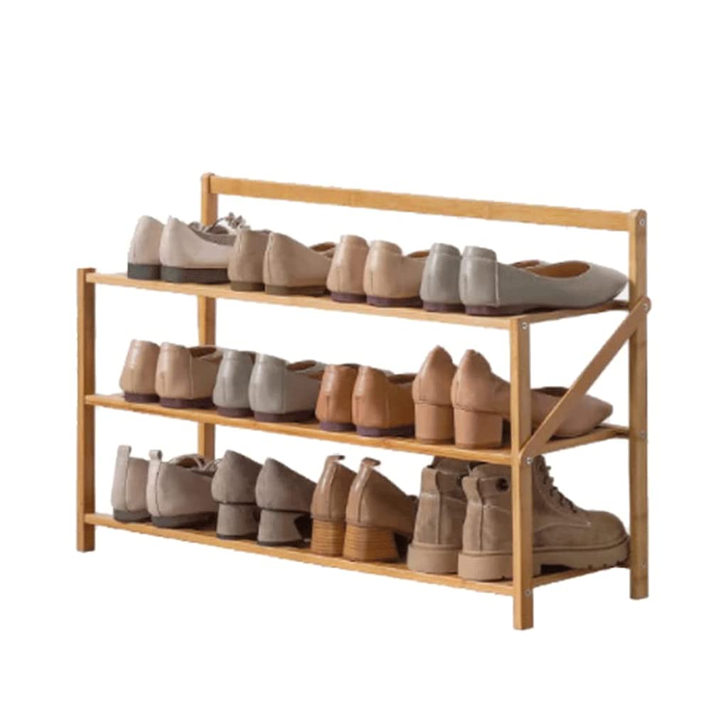 Étagère à chaussures robuste pour stopper le désordre de l'entrée en 3 niveaux
