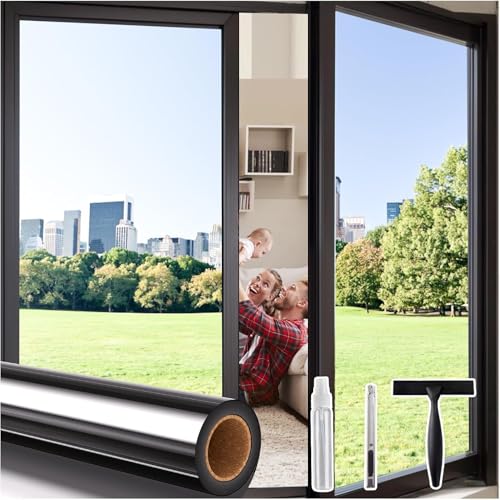Película de privacidad para ventana Frosted Coavas miniatura 1