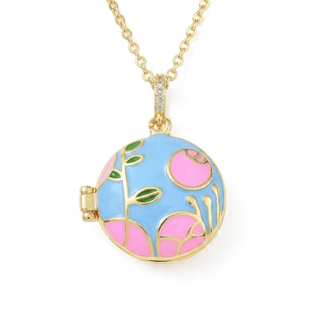 mazzini 18K Real Gold Plated 'A Lovely Memory Called You' Small Round Photo Pendant Necklace With Chain for Women & Girls | Cute Stylish Personalized Picture Memory Locket Chain | Trendy Minimal Jewellery | Birthday, Anniversary, Rakhi, Friendship, Special Occasions Gift for Her (NK1583) 1 Pc-picture-12