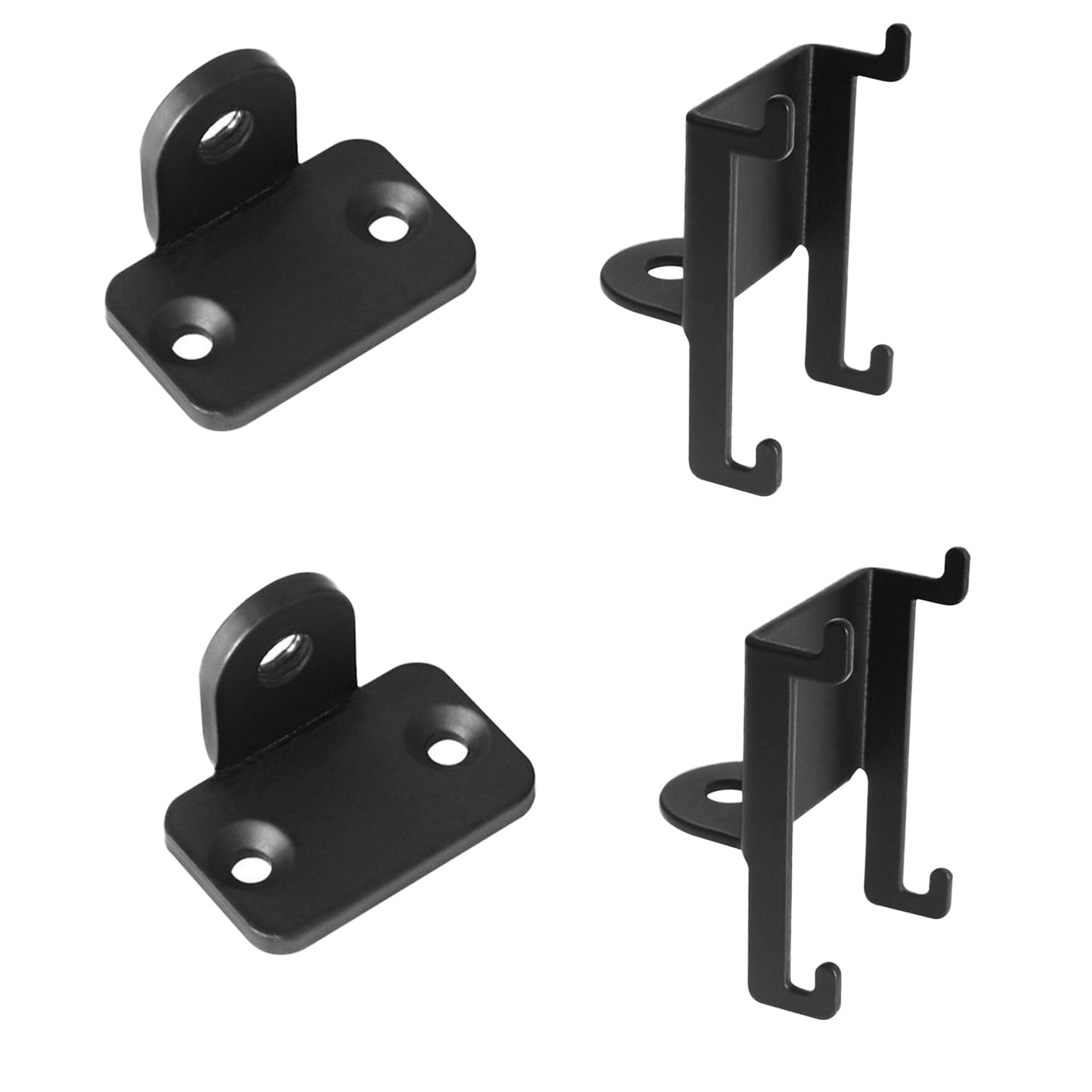 2 soportes de montaje en pared compatibles con Bose Virtually Invisible 300, soporte de metal duro para altavoz de audio envolvente, fuerte capacidad de carga