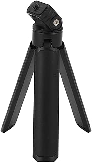 Mini Camera Tripod, Professional Lightweight Photography Tripod with Grip Desktop Tripod 1/4in Screw Hole for SLR Camera, Light, Microphone, Etc.