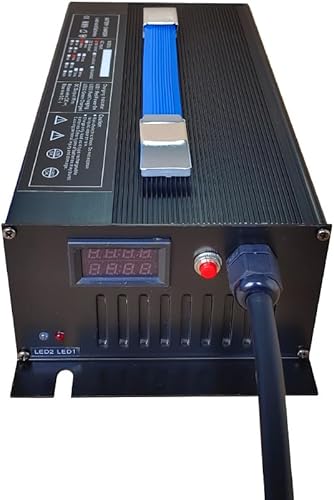 Miniatura 4 de Abakoo Nuevo cargador de batería 48V 15A para Yamaha Golf Cart G19 G22, con enchufe de 2 pines