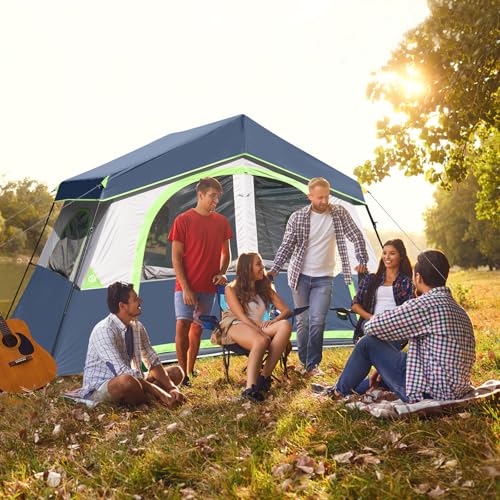 Heavy Duty 8-Person Camping Tent