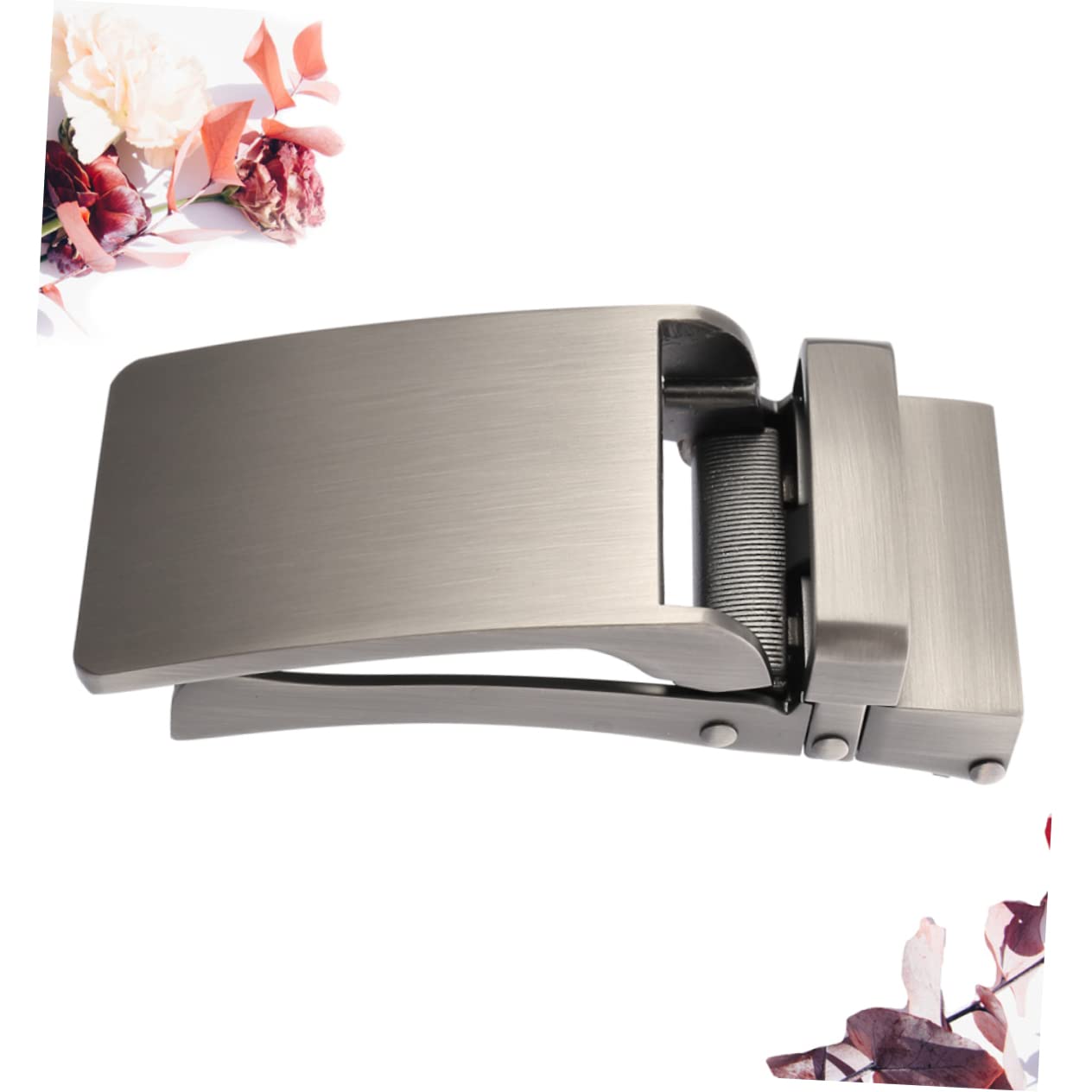 Sewroro Ratchet Belt Buckle Belt Bro Mens Belt Auto Lock Buckle Belt Replacement Buckles Large Belt Buckle Fashion Belts for Men Replacement Belt Buckle Leash Man Automatic Buckle Button