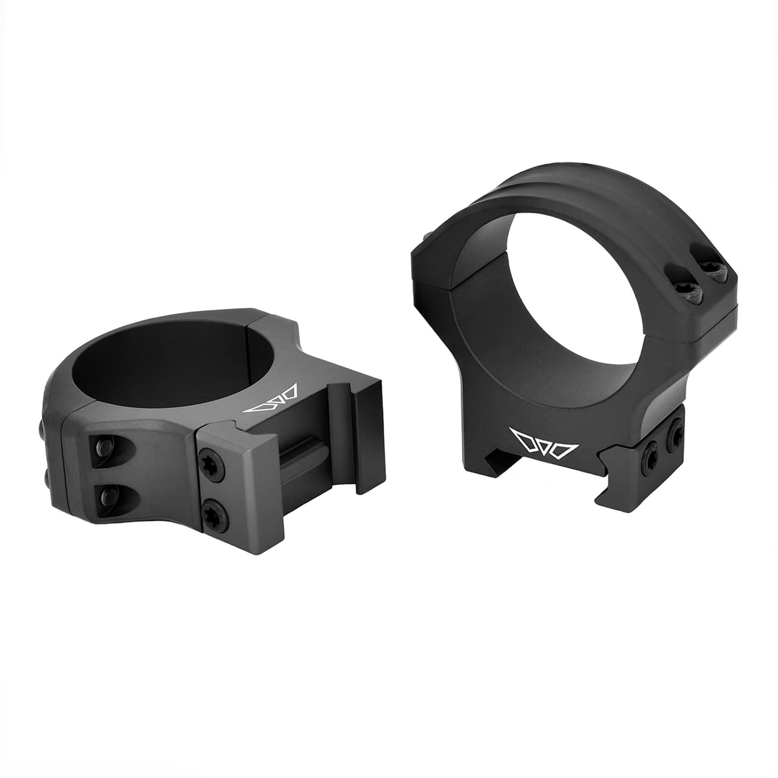 WARNE HyperLite Picatinny-Style Rings 34mm Medium Matte Black