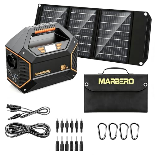 Station Électrique Portable MARBERO 27.000mAh, Finies les Pannes en Plein Air