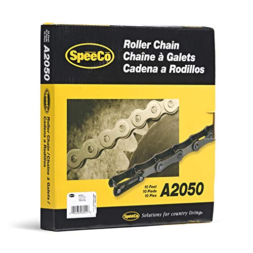 SpeeCo #A2050 Roller Chain x 10 Feet with Connecting Link, S06251