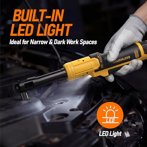 Funnywhale 20V Brushless Cordless Ratchet