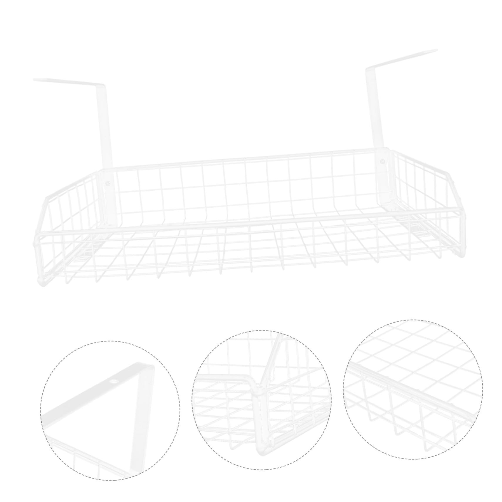 Toyvian Organisateur De Câbles sous Bureau Gestion Câbles Blocs Alimentation Multiprises Rangement Bureau Facile Installer Résistant Chute