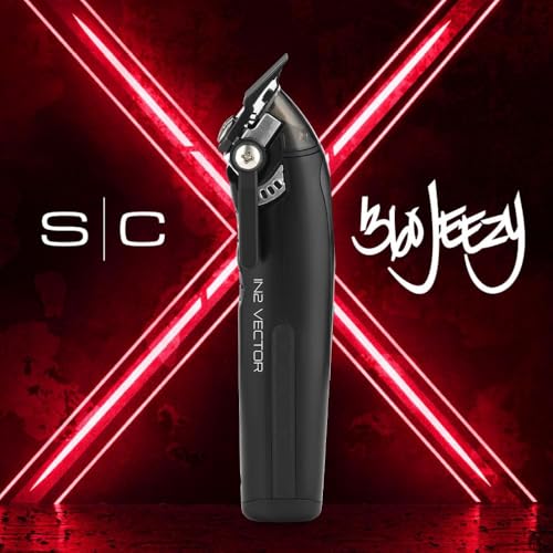 Image of Stylecraft Instinct Professional IN2 Vector Motor Cordless Hair Clipper | Intuitive Torque Control, 3 Modular Lids, Up to 11,500 RPM, Bulk Removal, Superior Blending