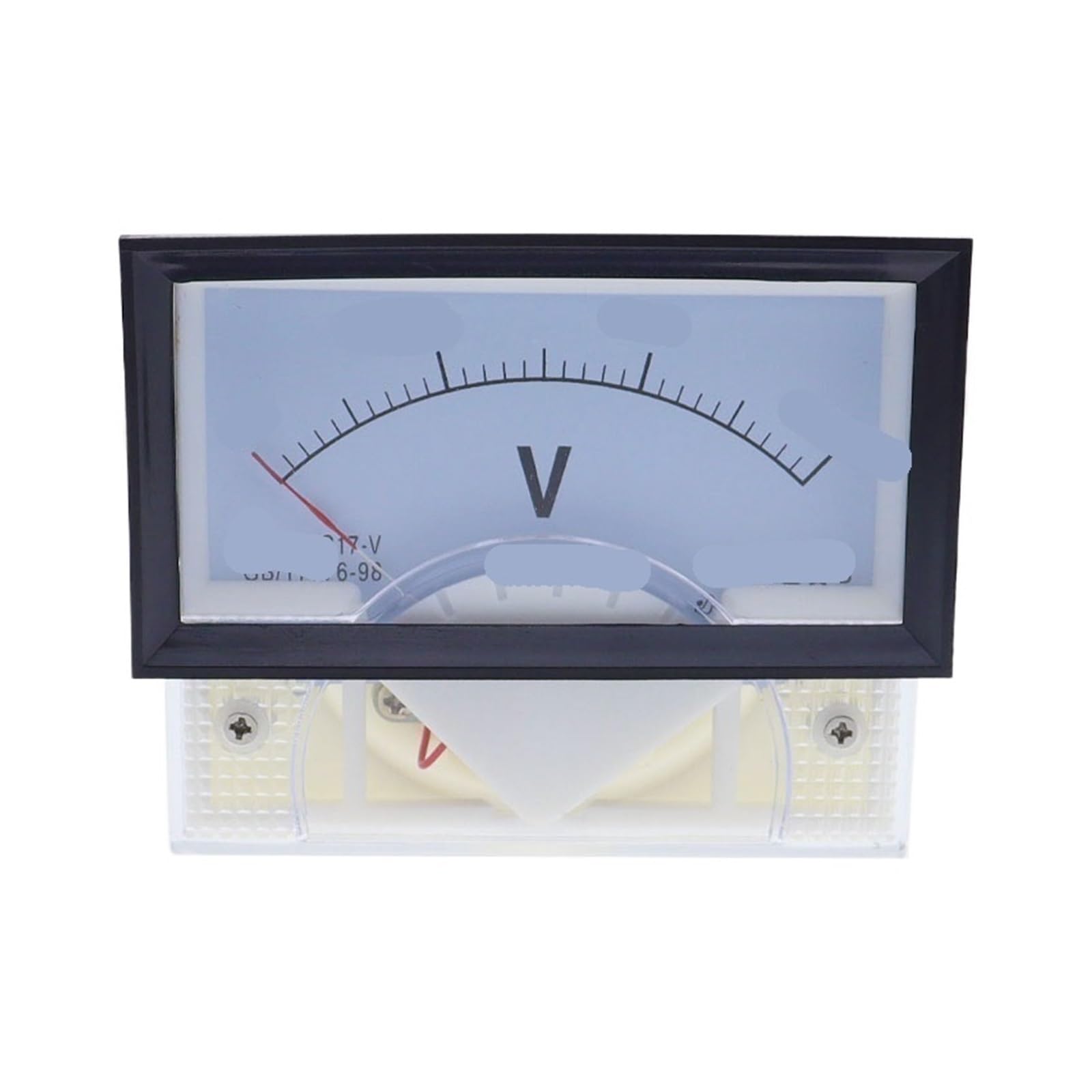 Voltmètre analogique 69C17-V DC résout les pannes de lecture numérique sur panneau 450V 85mm