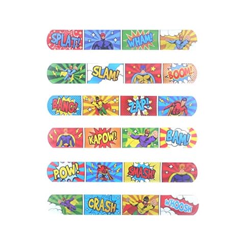 Henbrandt Superhero Snap Bracelets for Kids Cover