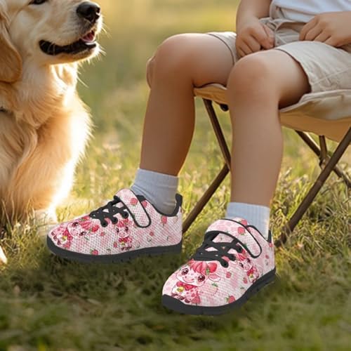 Christmas Shoes for Boys Girls Xmas Running Tennis Sneakers Little Kid School Sport Fitness Sneakers Hook and Loop Lightweight2