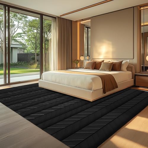 Alfombra comoda de 180 x 270 cm que evita resbalones en salones 6
