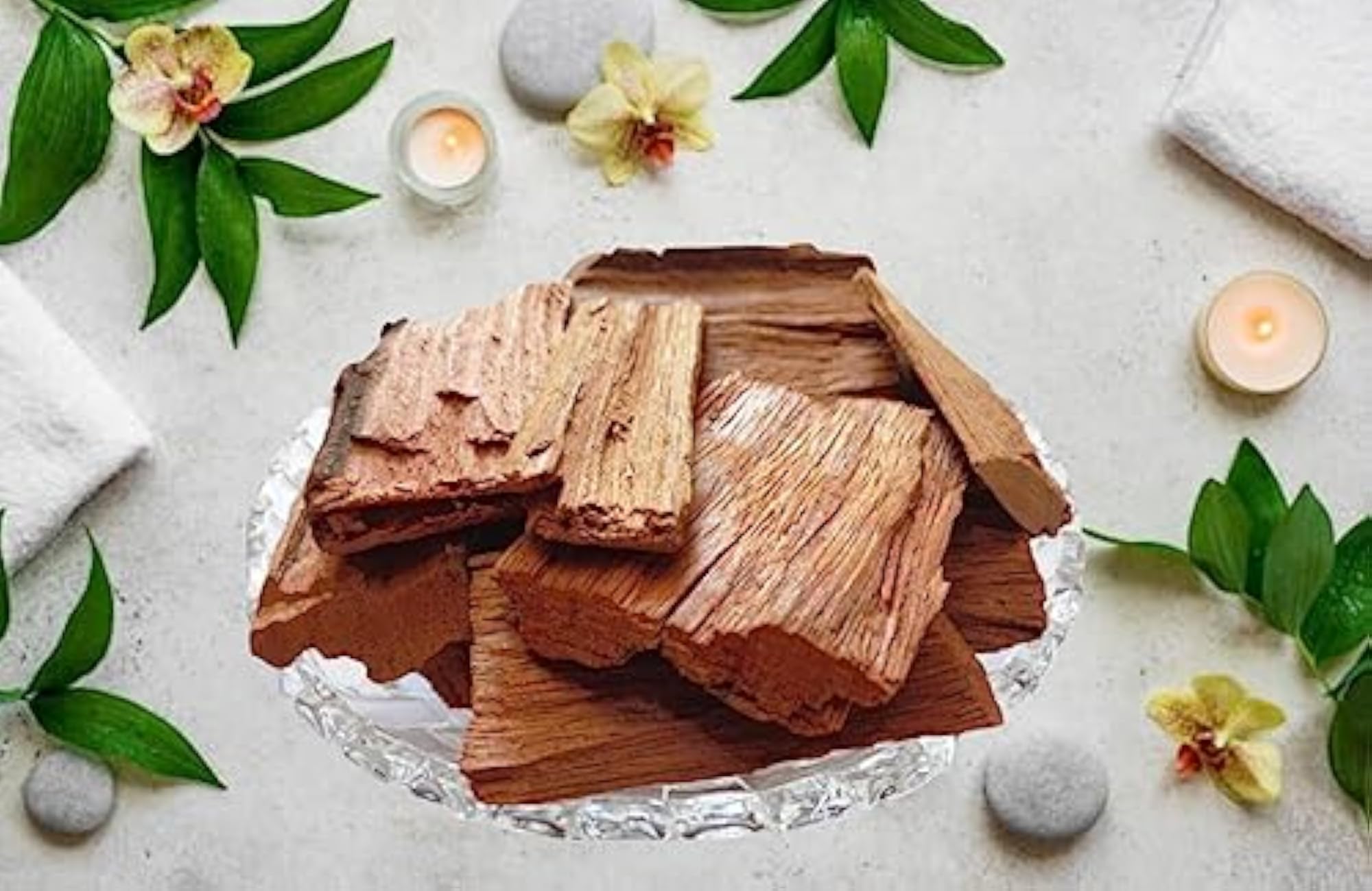 Vijaysar Lakdi - Pterocarpus Marsupium Raw Herbs