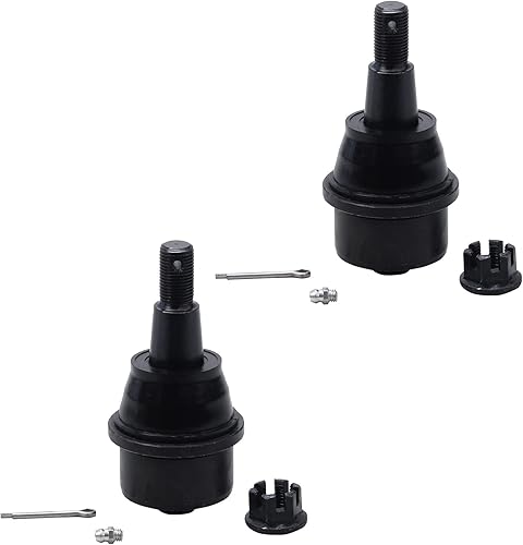 Miniatura 1606 de Detroit Axle - Kit de brazos de control de extremo delantero RWD para Dodge Ram 03-06 2500 3500, 2 brazos de control superior con rótula 2 varillas