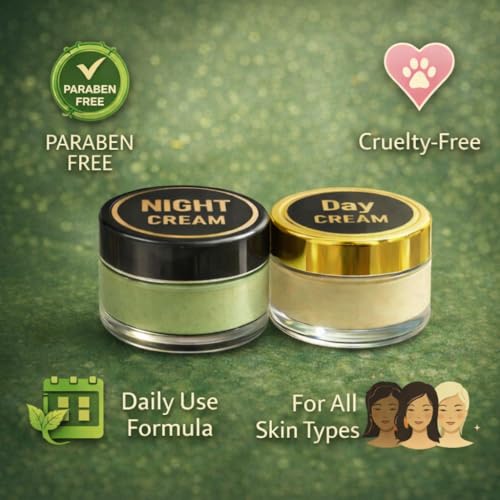 Image of SHRIDA Avocado Day & Night Face Cream - Moisturizing Cream for Soft, Smooth & Healthy Looking Skin | Helps Improve Skin Hydration & Fresh Look | Daily Use Face Cream for Men & Women | 20GM EACH