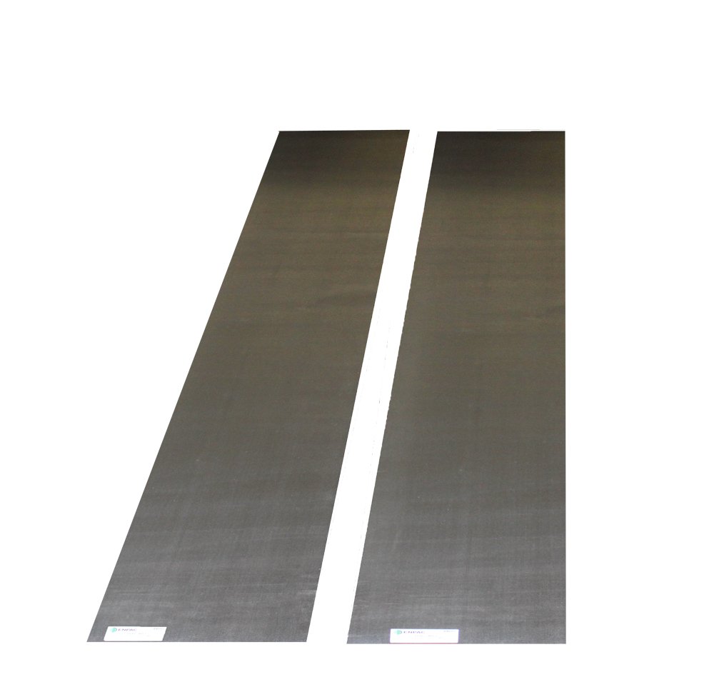 ENPAC TracMat for Spill Containment Berms, 3'x6', 2-Pieces, Heavy-Duty Polyester/PVC, Black, Extremely Durable