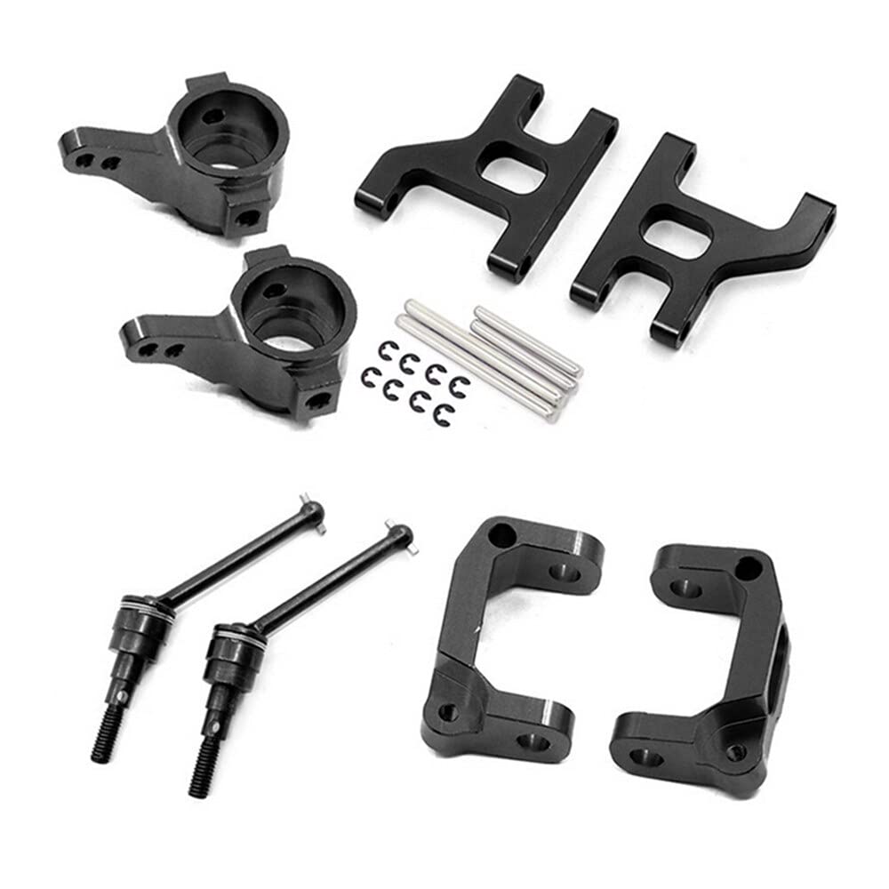 TA02用フロントリアアルミナックル、フロントCハブ、ワイドサスアーム、6角ハブ TA02用フロントリアアルミナックル、フロントCハブ、ワイド