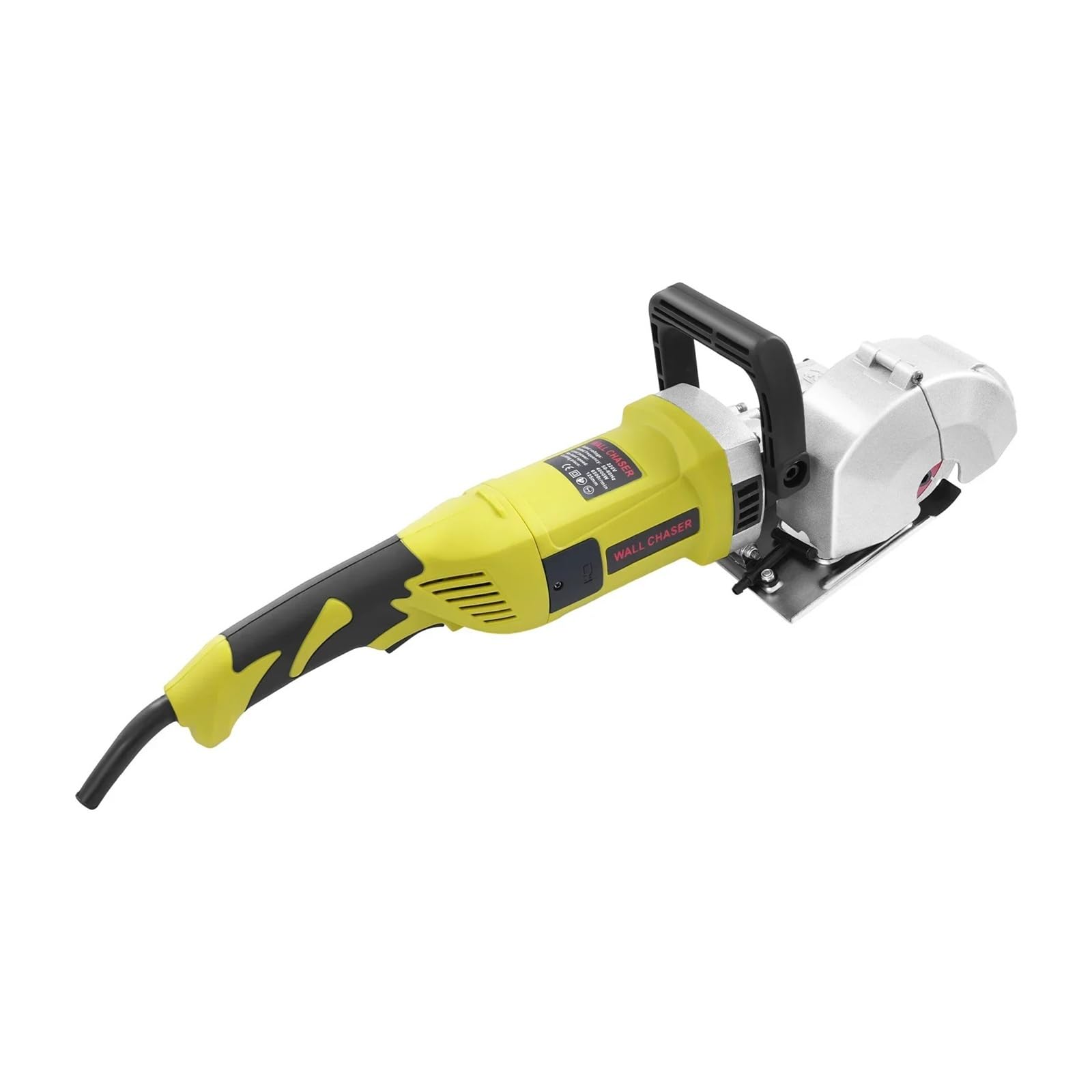 Rozadora de Pared con Extractor de Polvo 4KW 5 Cuchillas for Suelos y Mármol Ladrillo