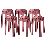 【Multifonction】avec un look simple et élégant, nos tabourets en acrylique transparent avec une surface naturelle et lisse s'intègrent dans pratiquement tous les décors. Ces tabourets sont idéaux pour vos enfants ou étudiants lorsqu'ils mangent, lisent et plus encore.