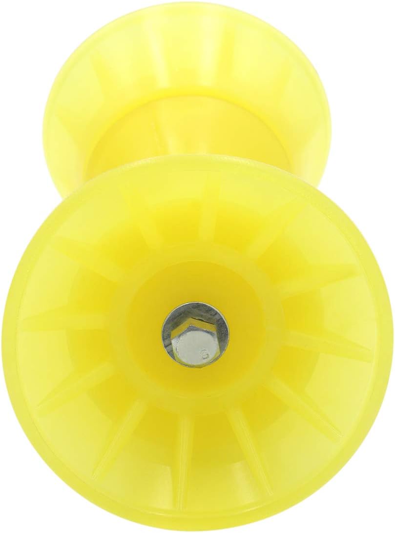 4" Boat Trailer Roller Bow Stop Assembly 1/2" Shaft Non Marking Polyurethane