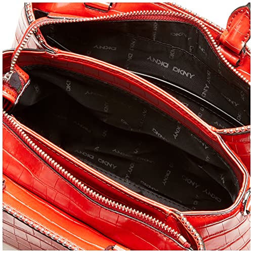 Dkny Paige Md Satchel, Bright Red #TOP4