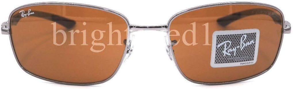 Ray-Ban TECH RB8308-004 Sunglasses Carbon Fiber/Gunmetal w/Brown lens 59mm