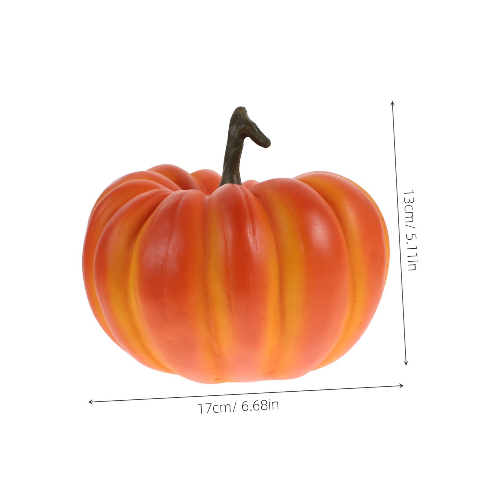 TOPBATHY Ornamenti Di Zucca Piccola Zucca Zucche Autunnali Statua Da Tavolo Di Zucca Sinistro Zucche Artificiali Zucca Autunnale Zucche Decorazione Di Halloween Falso Ups A Forma Di Orange