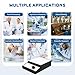 ANZESER Magnetic Stirrer with 4 Stir Bars, Stir Plate with Stir Bar Retriever, 3000mL Magnetic Stir Plate, 100-3000RPM Magnetic Mixer (NO Heating)