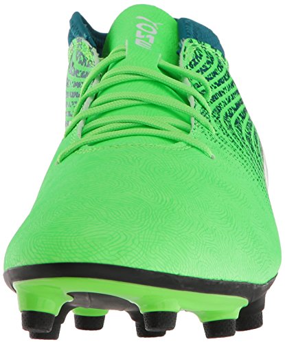 PUMA Men's One 18.4 Firm Ground Soccer-Shoe, Green Gecko White-deep Lagoon, 12 M US