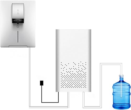 Yuehuam Sistema de bomba dispensador de agua embotellada, bomba dispensadora de agua de 6.56 pies con entrada única, bomba de agua potable de un