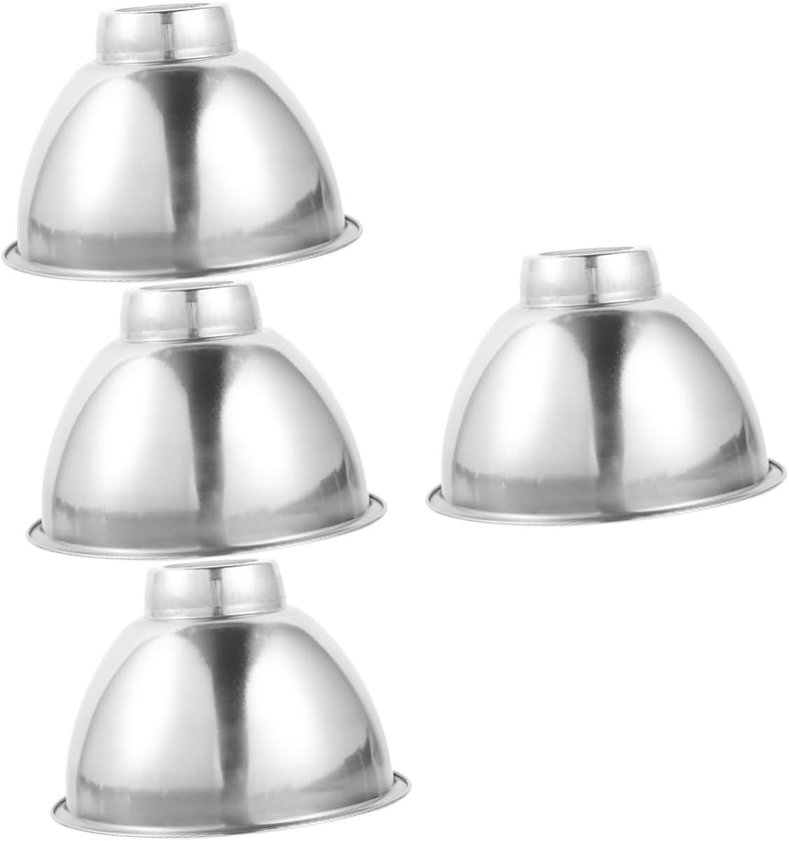 4pcs Industrial Vintage Light Bulb Covers Protective Lamp Shades for Ceiling Light Reflecting Outdoor Lamp Shades