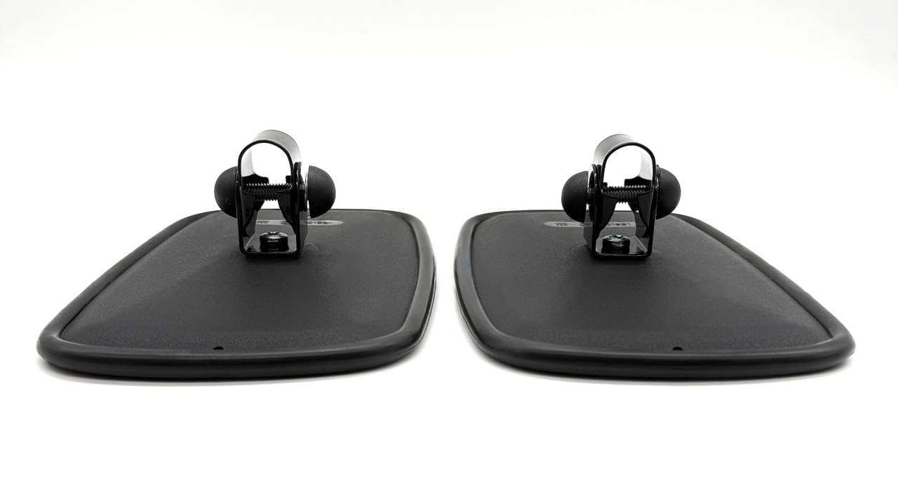 2 espejos retrovisores exteriores ø18 Bagger Transporter Traktor 230 x 145 mm Soporte de espejo