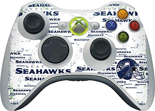 Skinit Seattle Seahawks Microsoft Xbox 360 Wireless Controller Blast Skin (1 controller skin)