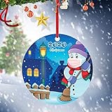 ?? 【Delicados regalos navideños 】Colgar adornos personalizados en el árbol de Navidad o como regalos navideños para familiares y amigos, será una forma ideal de crear recuerdos duraderos y cariñosos. La decoración es el regalo perfecto para cualquier persona.