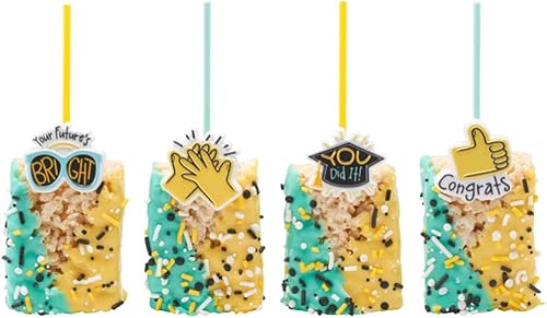 Miniatura 4 de Bright Future - Anillos para magdalenas para fiesta de graduación 24 unidades