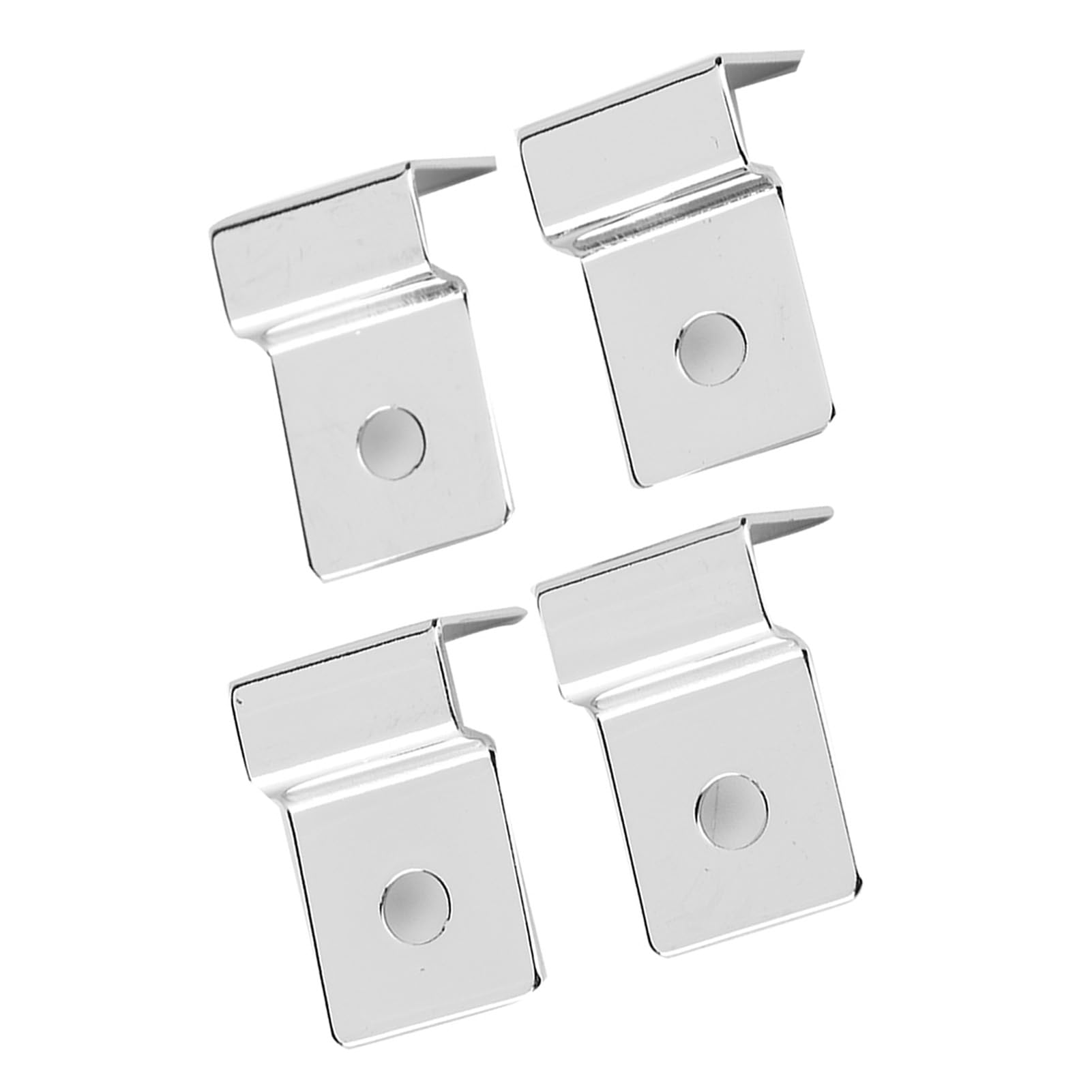 Set 20 Clip Per Copertura In Vetro Per Acquario | Staffe Acriliche Trasparenti 5 Mm | Per Vetro Fino A 5 Mm