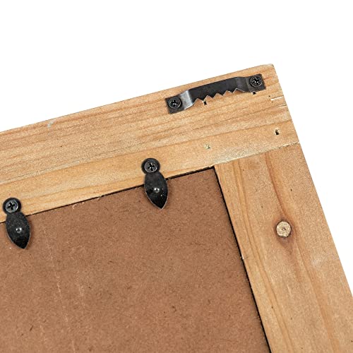 Rustic Distressed 3 Picture Photo Frames Collage 4X6 Wall Mounted Craftsmanship, Hanging Horizontal And Vertical, Gift For Halloween, Thanks Giving Day, Birthday, Anniversary, Christmas, New Year, Mother's Day（Blue) #TOP7