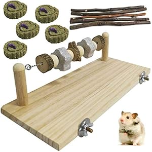 kathson Hamster Wood Ledge Platform...