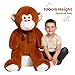 BEJOY Mono de peluche gigante XXL Imagen de BEJOY Mono de peluche gigante XXL