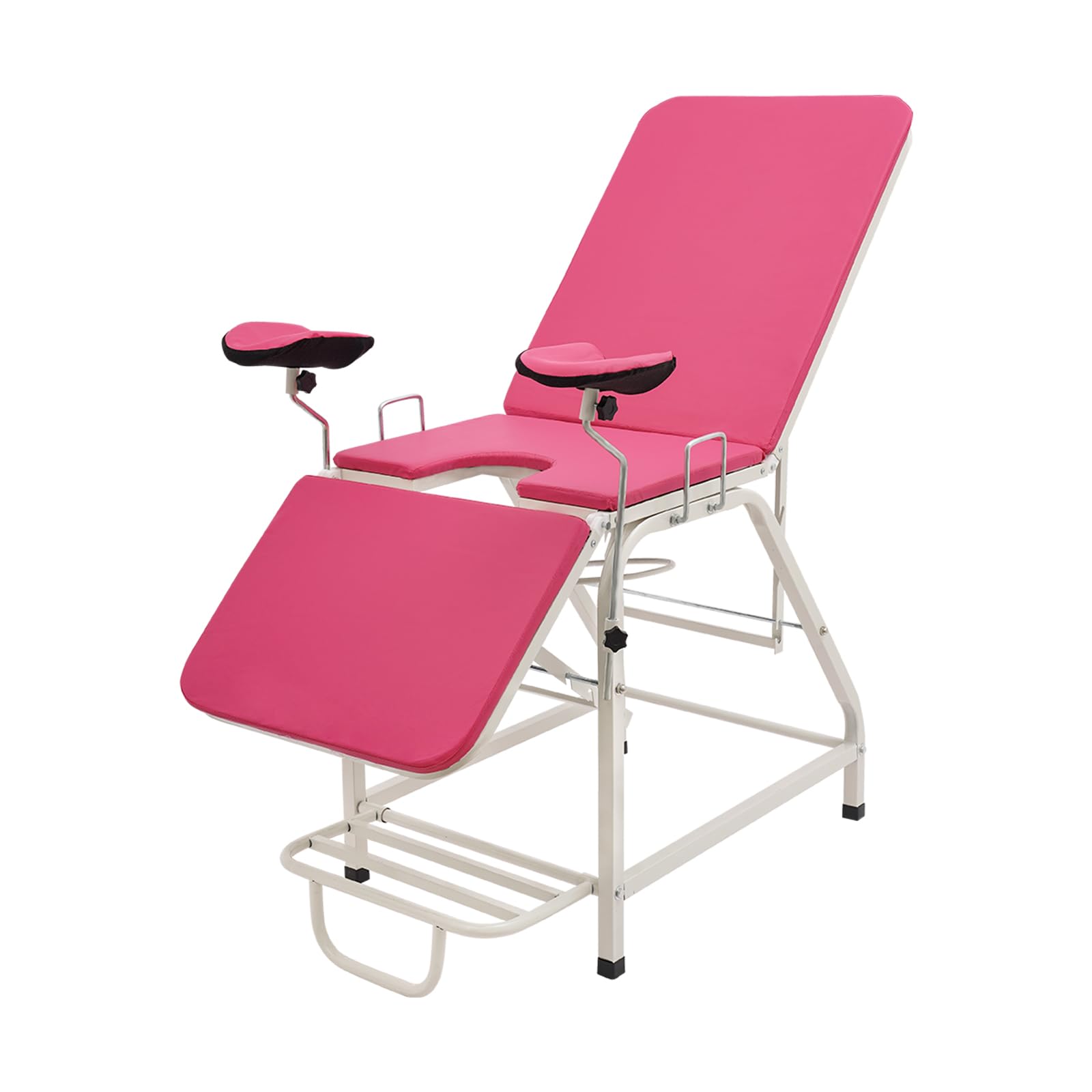 Chaise gynécologique, table d'examen gynécologique, chaise de naissance chirurgicale, chaise d'accouchement, design réglable, charge maximale de 150 kg, pour cliniques, hôpitaux, salles de