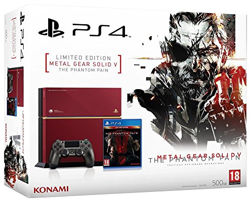 Sony Playstation 4 The Phantom Pain Edition 500 Go Metal Gear Solid V Limited Pack