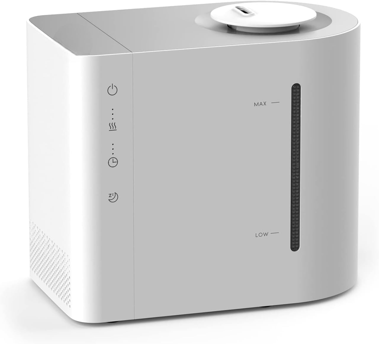 Ash & Roh® Ultra-Quiet Cool Mist Humidifier 4L for Home & Bedroom | 7.87-inch Compact Top-Fill Design with Adjustable Mist Levels, Sleep Mode, Timer, Auto Shut-Off & Water Level Indicator |-image-45